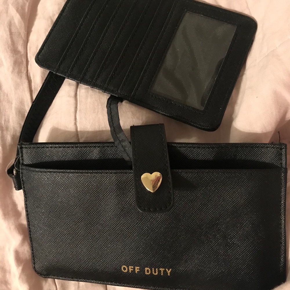 Wristlet with card holder